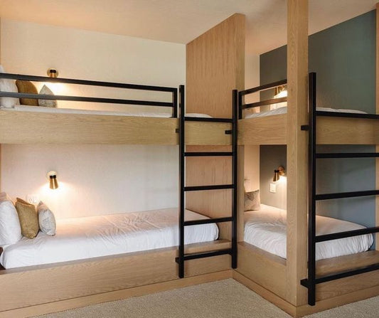 Maximizing Space: The Benefits of Custom Built-In Bunk Beds