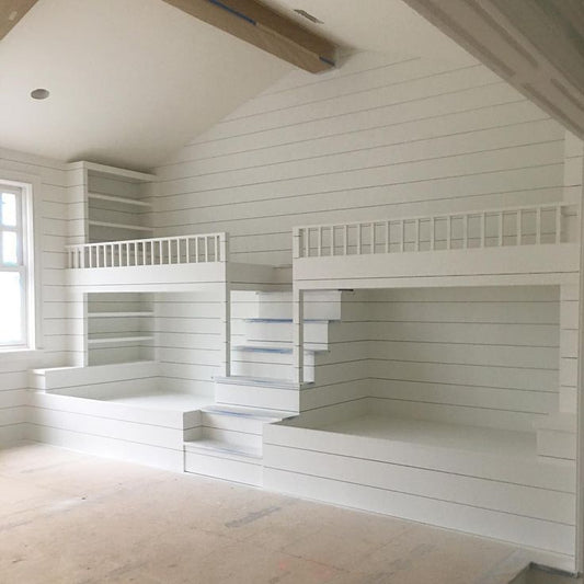 From Sketch to Reality: The Design Process Behind Custom Built-In Bunk Beds